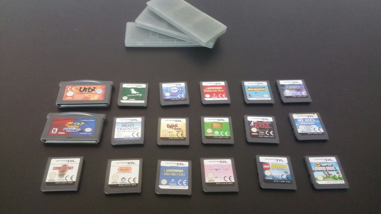 Joc - Nintendo - DS - games - casete - card -lego batman-ice age-mario