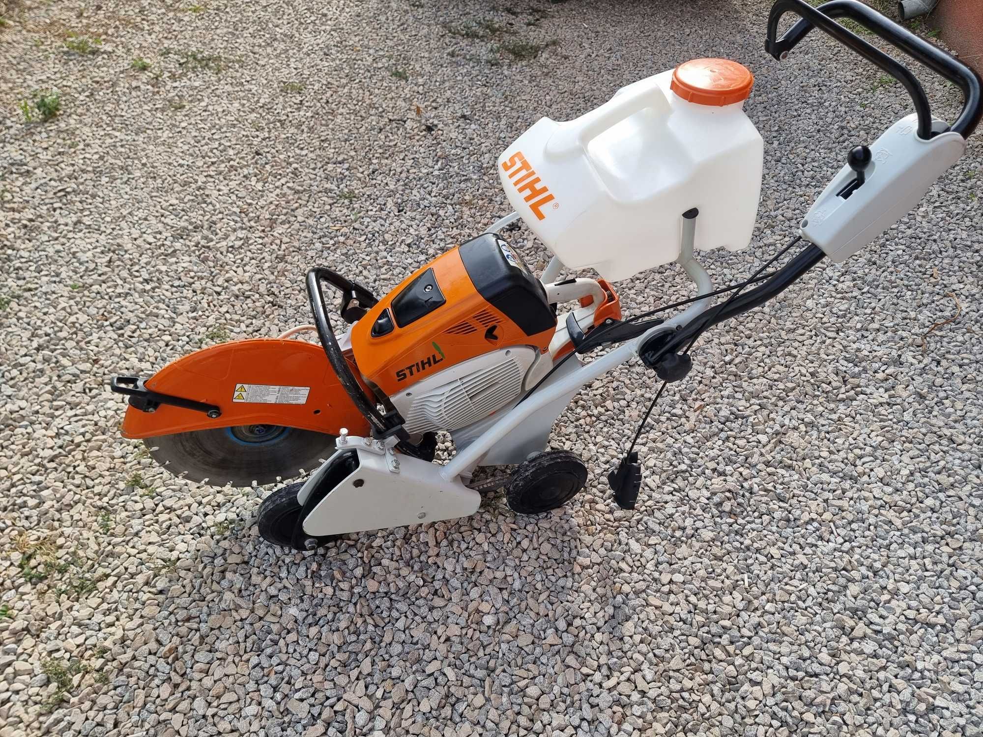 Stihl TS 800 - TS 500I - ръчен бензинов фугорез със количка