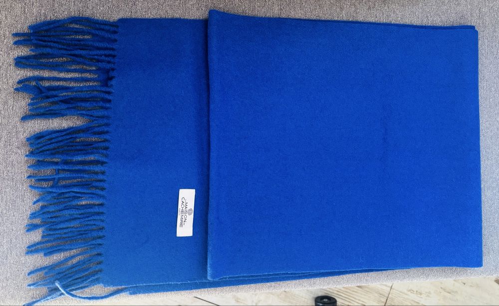 Топъл и мек шал с вълна и кашмир