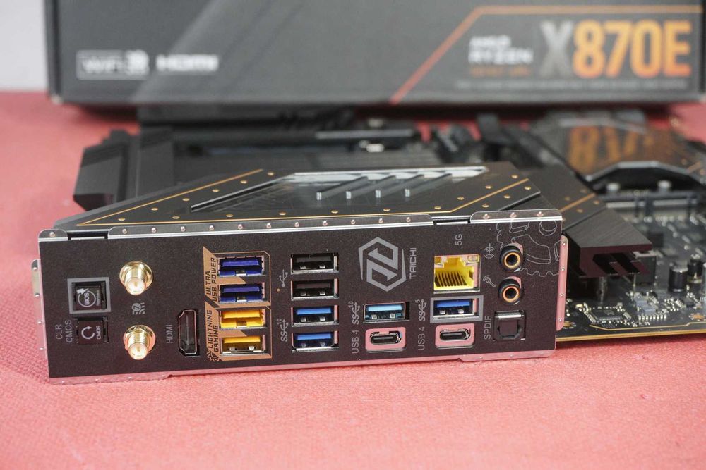 Bundle: AM5 дъно, дънна платка X870E Taichi + Ryzen 9800x3D