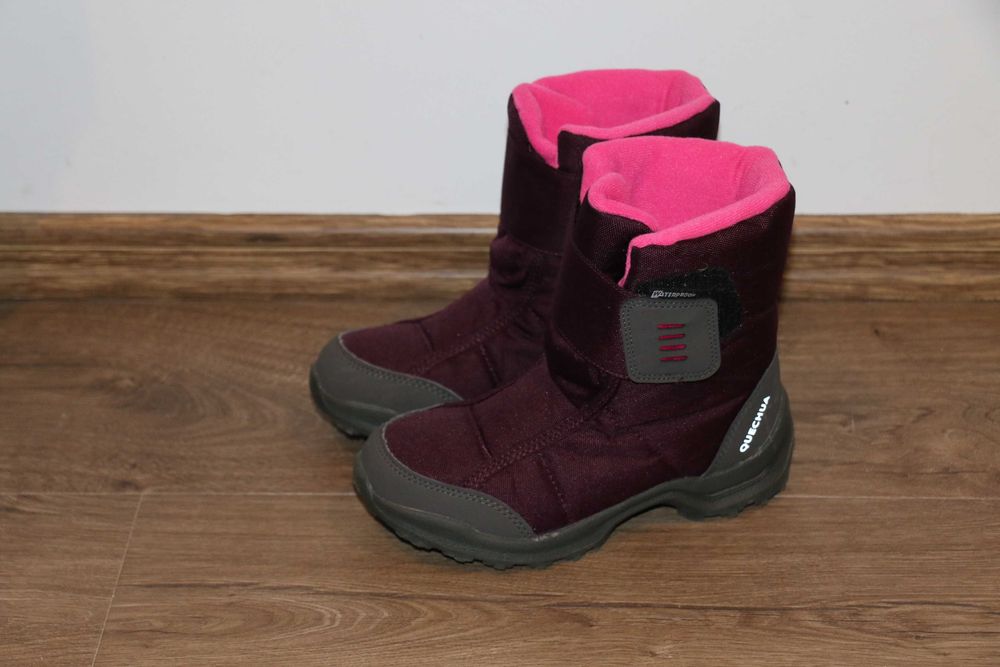 Cizme copii pentru iarna Quechua Waterproof marimea 32
