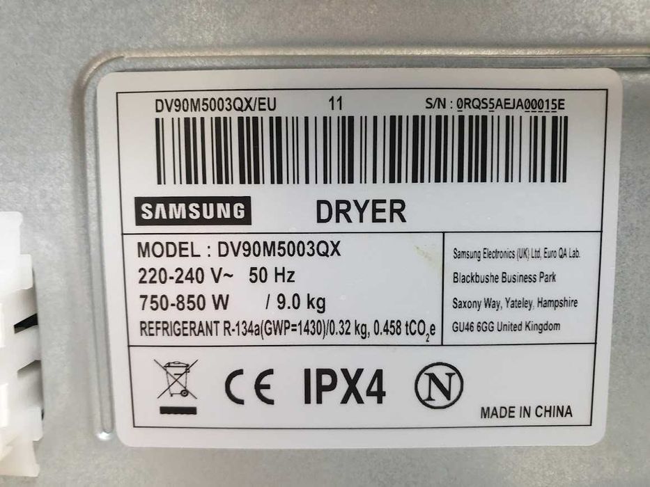 Графит 9Kg Сушилня Samsung Термопомпа 12м Гаранция Самсунг