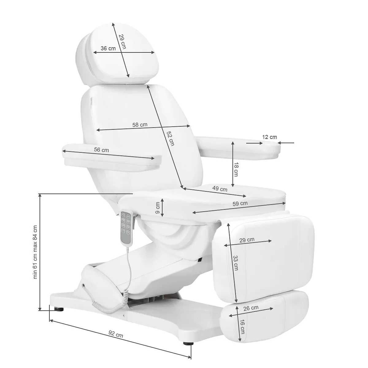 Scaun electric Sillon 4 motoare