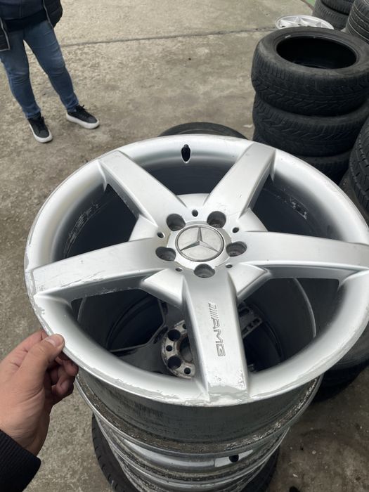 БАРТЕР! Оригинални AMG RONAL Sport paket 18”/66.6/5x112