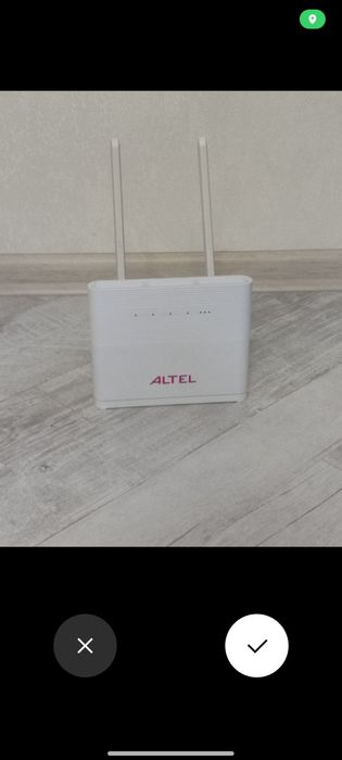 4G Wi-Fi роутер Altel P30 CPE.


+1
Изображен 4G Wi-Fi роутер Altel P3
