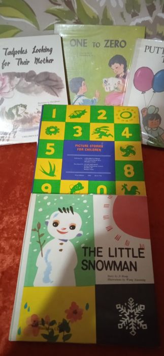 Книжки детские английские набор из 5 книг