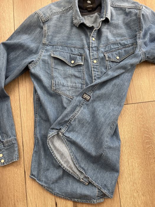 G-star , мъжка дънкова риза L