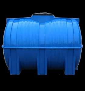 Емкость для воды / Емкость горизонтальная 1000 л / Ёмкость пластиковая