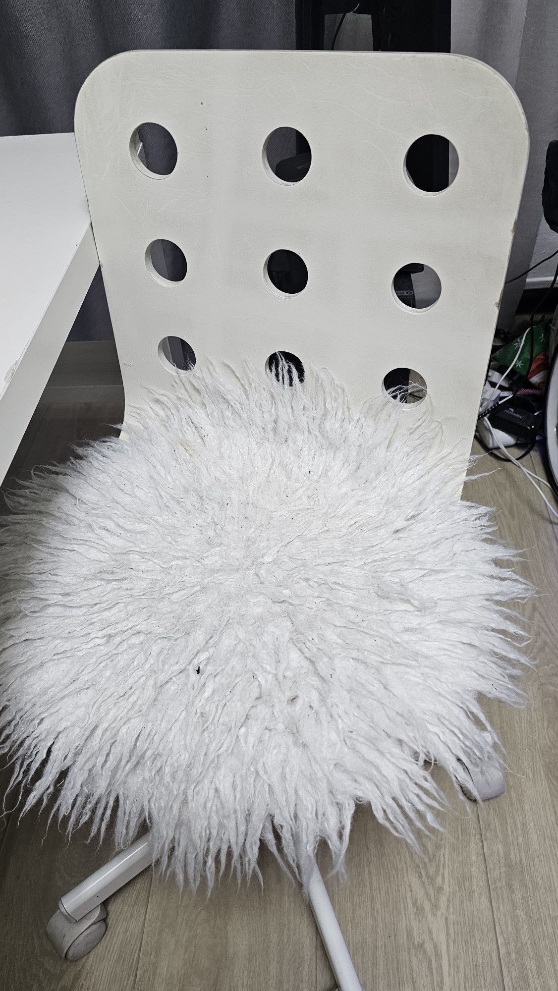 Стол и стул Икея белый Ikea