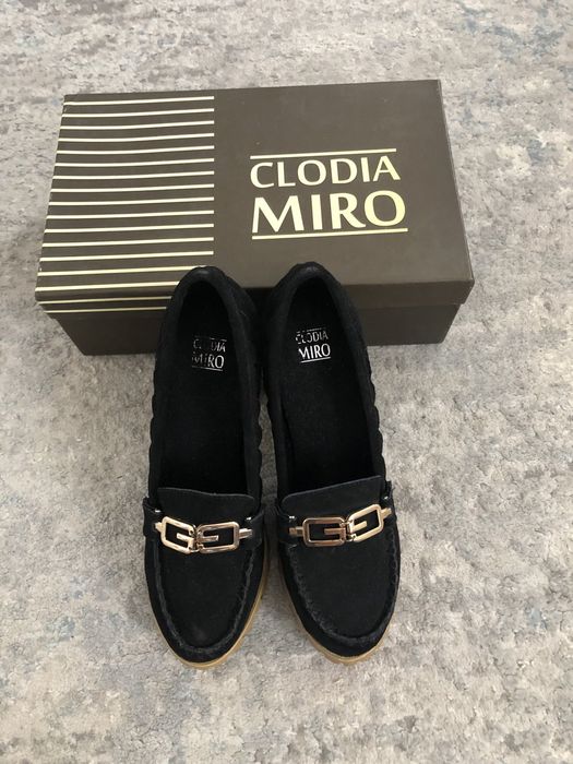 Туфли замшевые р.38