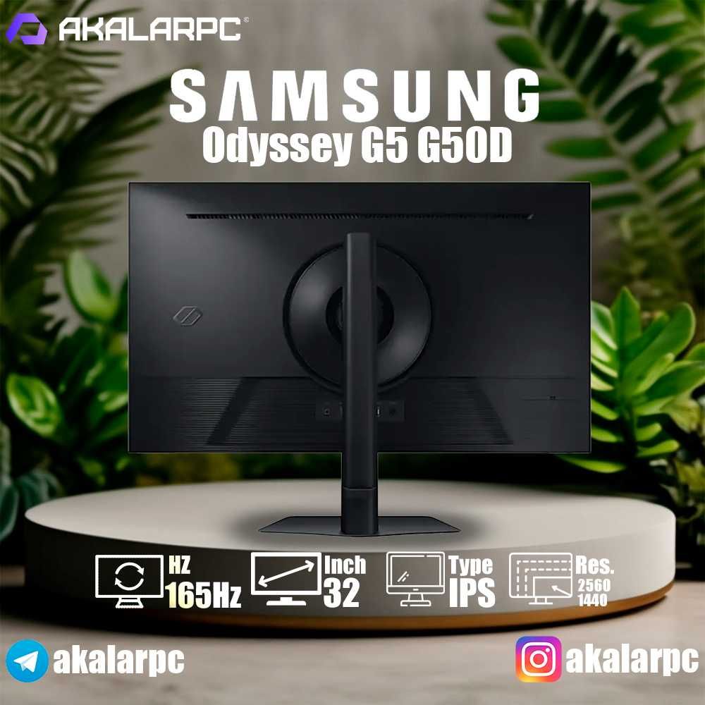 Samsung Odyssey G5 G50D 32 2K 165Hz - LS32DG502PMXZN