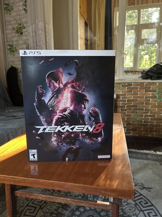 PS5 Tekken 8 collectors edition box. Игра на Пс5 теккен 8 коллекция