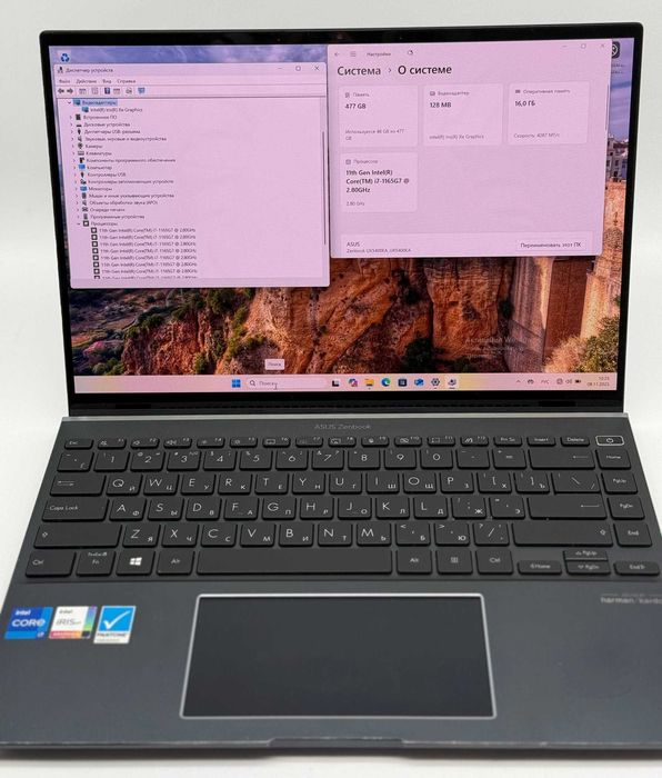 Asus Zenbook UX5400E Intel(R) Core(TM) i7-1165G7  2.80GHz