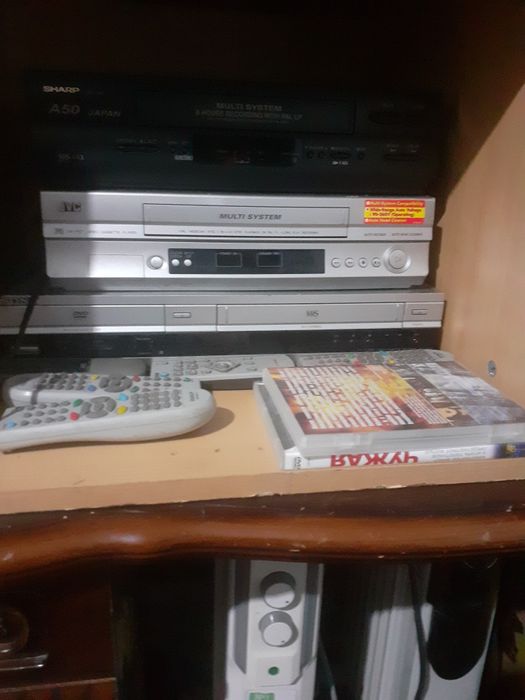 Двд видики ввк шарп микролаб 5т стир маш 8т гант 25т часы 10т трубк 10