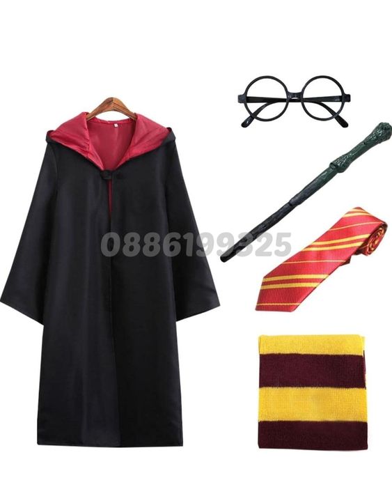 Детски костюм на Хари Потър Harry Potter костюм с аксесоари