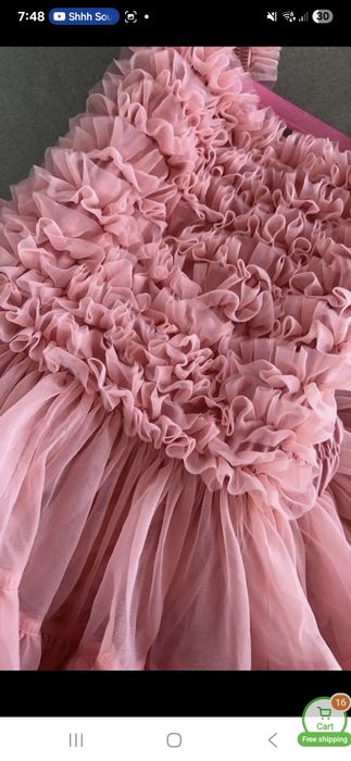 Официална детска рокля