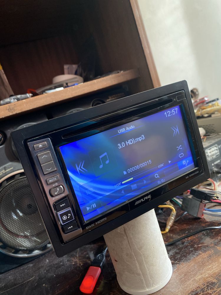 ALPINE INE-W990HDMI - ТОП!! - GPS Навигация USB Bluetooth CD сд радио