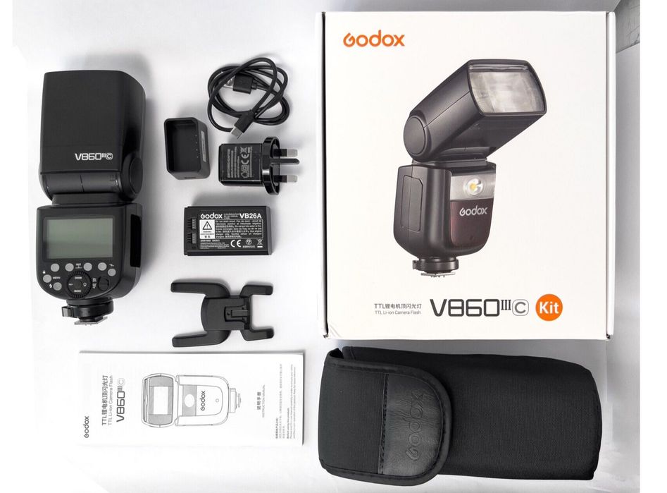 Светкавица Godox V860III C 2.4G TTL HSS Li-ion Батерия за Canon