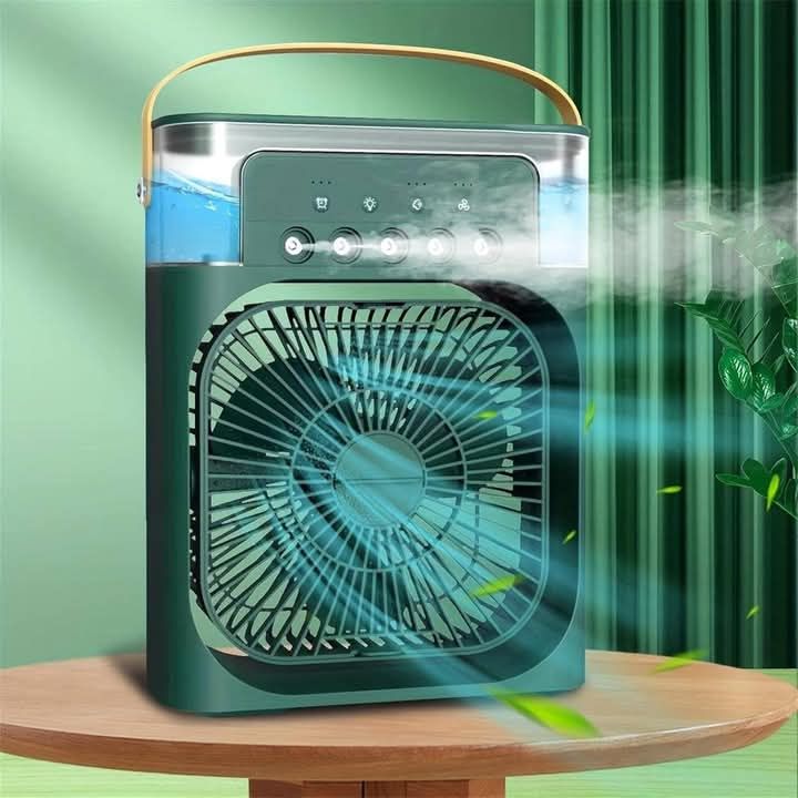 Преносим въздушен 3 в 1 охладител,овлажнител,вентилатор с LED резервоа
