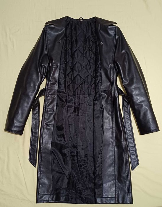 Нова цена. Дамско вталено яке. Преходно. Еко кожа. Размер М.