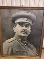 старинен портрет на Сталин