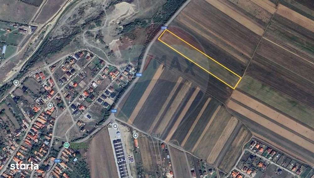 Comision 0% cumpărător | Teren extravilan | 14,600mp | Tărlungeni