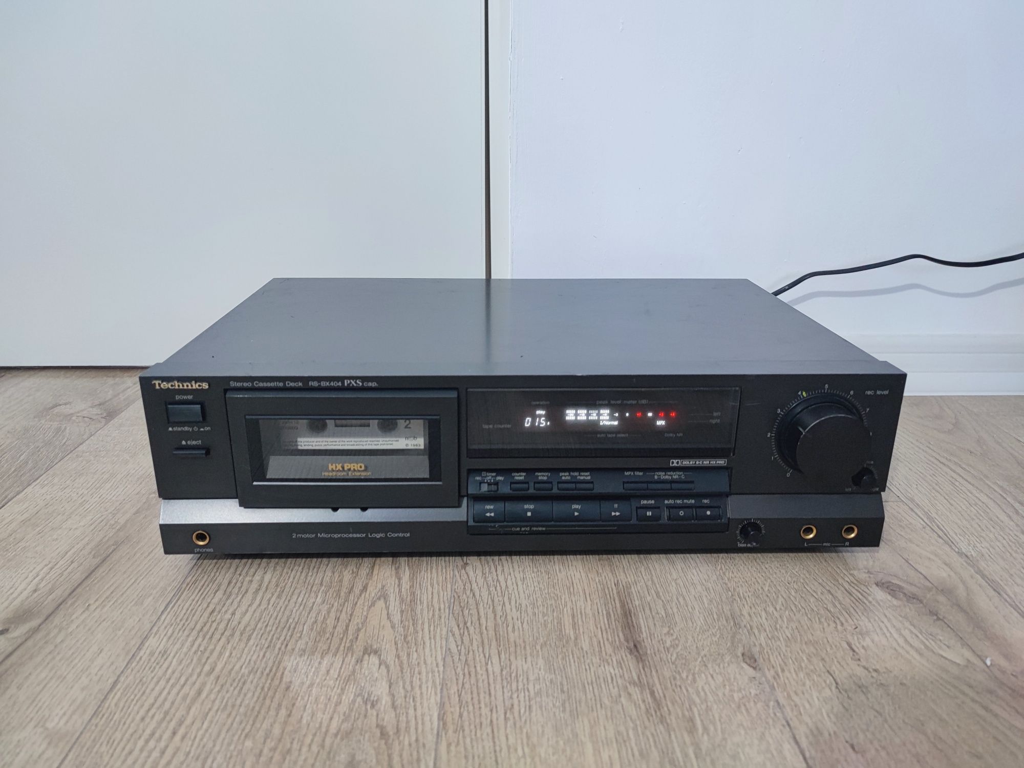 Deck Technics RS-BX404 PXS cap stereo cassette deck