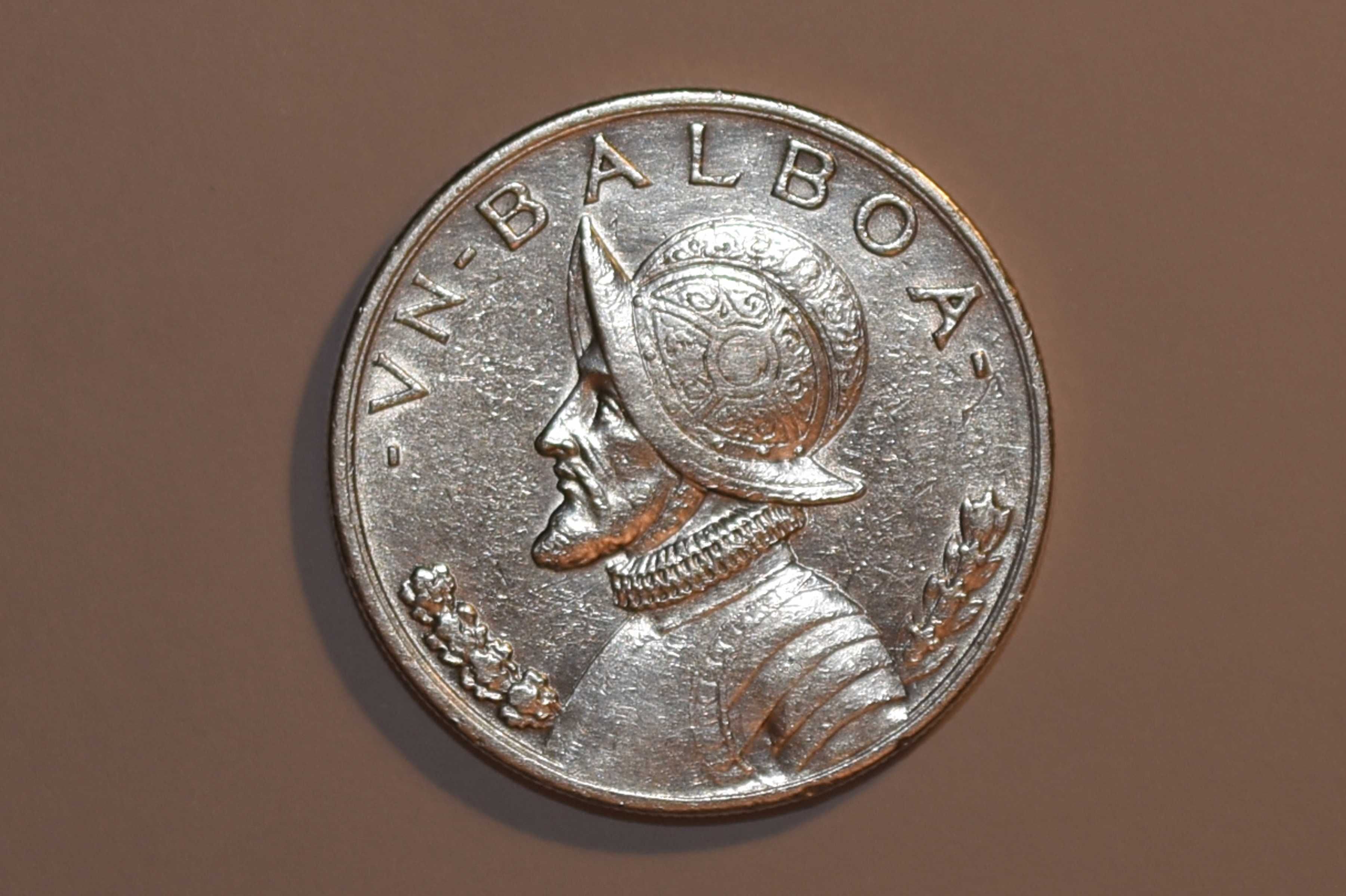 Monedă argint rară - 1 Balboa 1931, Panama
