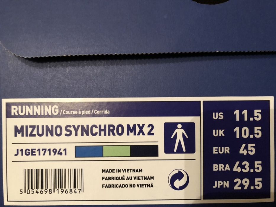 Running shoes adidasi Mizuno Synchro MX2