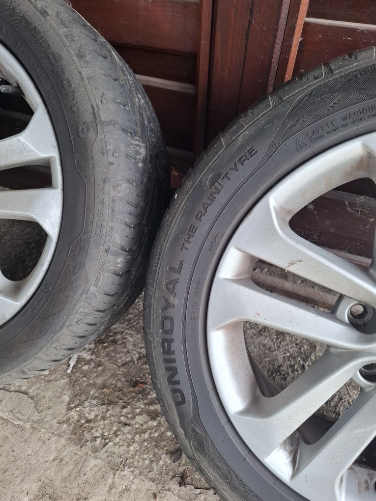 Jante Nissan juke cauciucuri 215 55 R17