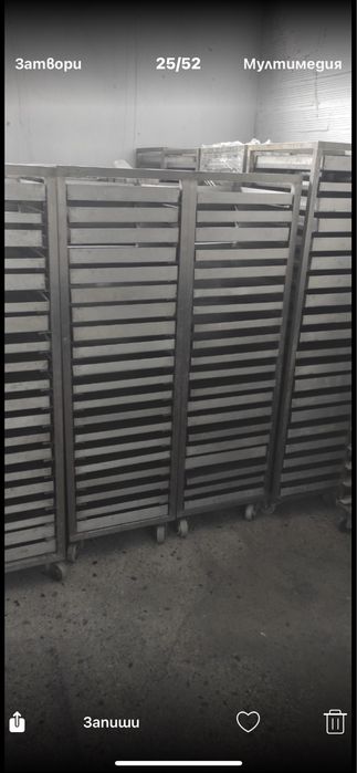 Колички за тави колички