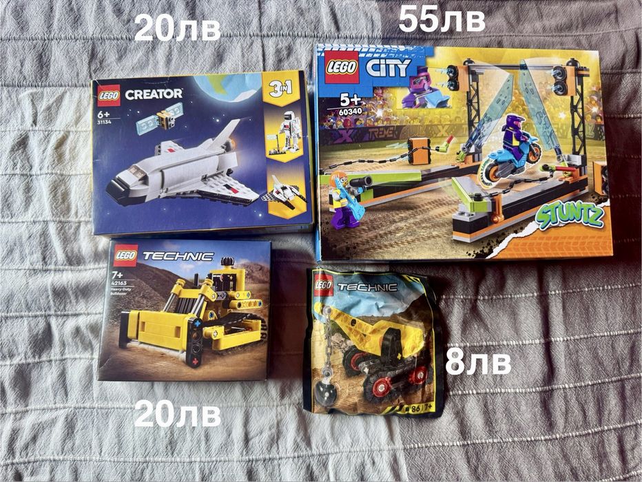 Lego Нови конструктори City Technic