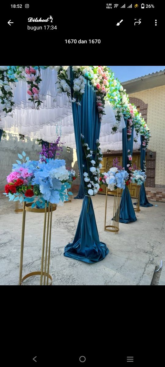 Саҳна безак хизмати. Baxt_decor  Бахтли кунингизда  хизматингизда.