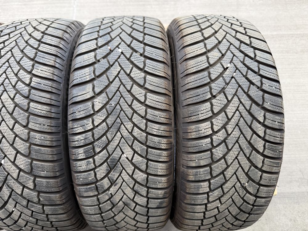 4бр. Отлични Зимни Гуми 185/55R/15 -BRIDGESTONE- DOT:0723- 6.9мм+5.7мм