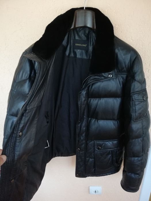 Geaca piele bărbati Ermelio M
