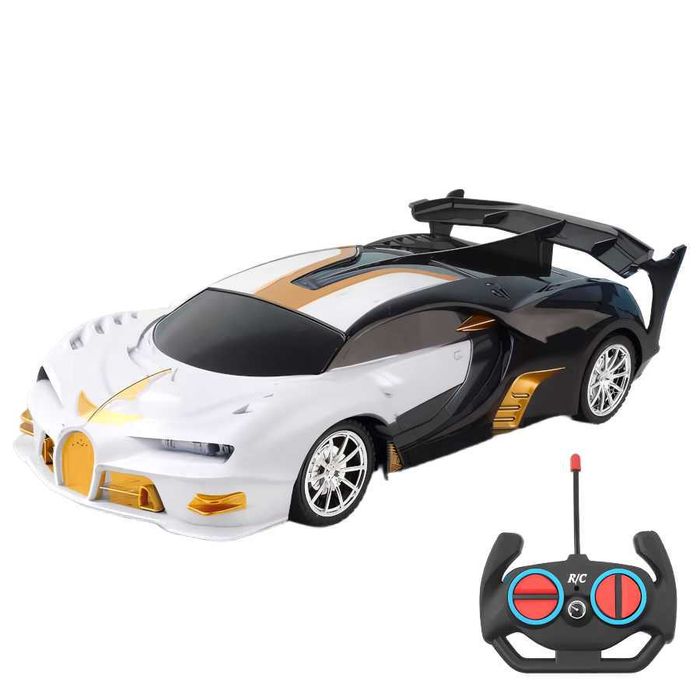 RC кола 1/18 с LED светлини – спортна високоскоростна радиоуправляема