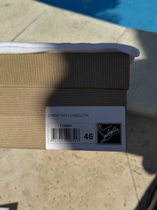 Christian Louboutin Black Spikes Мъжки Обувки 46 EUR + Кутия + Dustbag