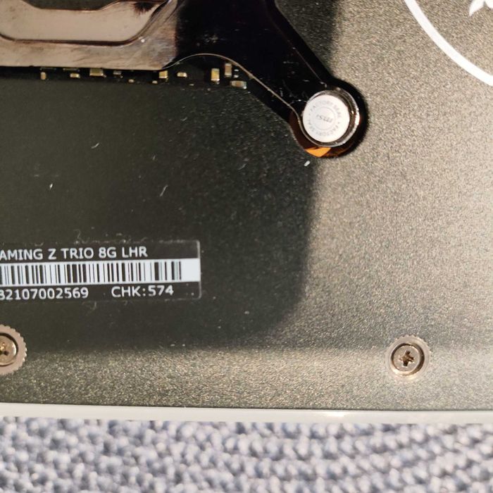 Видеокарта GeForce RTX 3060 Ti MSI Gaming X Trio