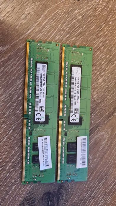 Kit Dual Channel 2x4 GB (8GB)  Server RAM SK Hynix 2133