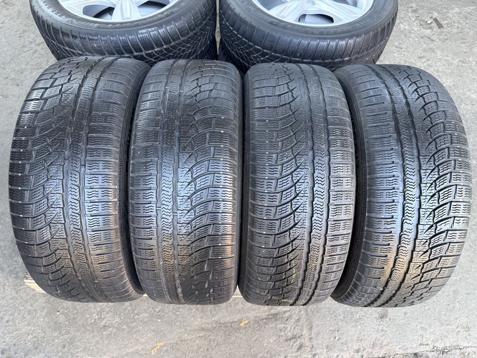 Jante BMW style 618 seria 5 cu anvelope iarna 225/55 R17 NOKIAN
