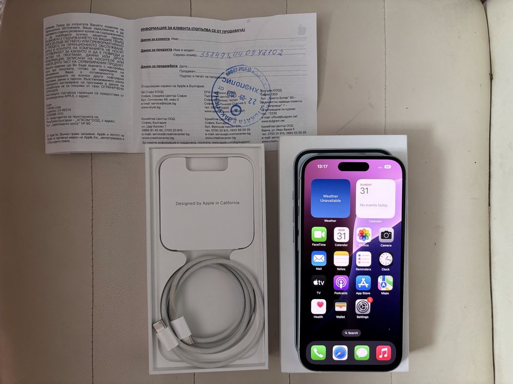 IPhone 15 128гб Blue