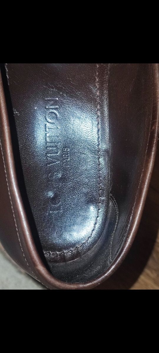 Louis Vuitton Monogram Leather mens shoes