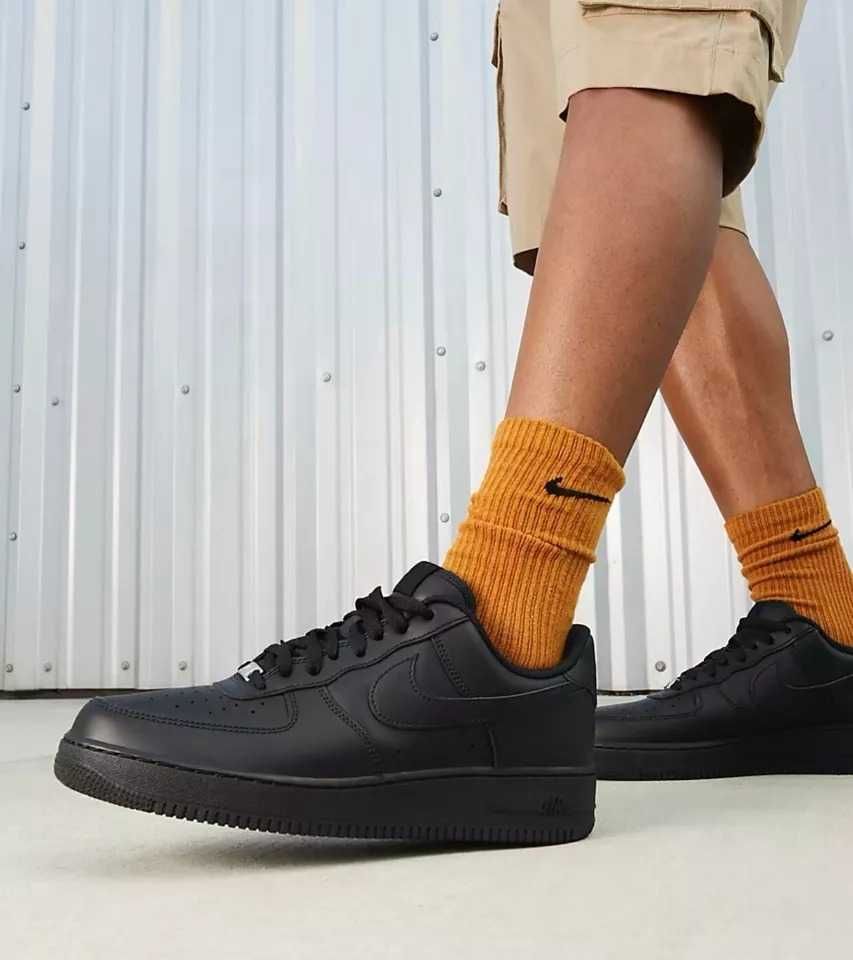 Nike/Найк Air Force 1 Triple Black 36,37,38,39,40,41,42,43,44,45,46,47