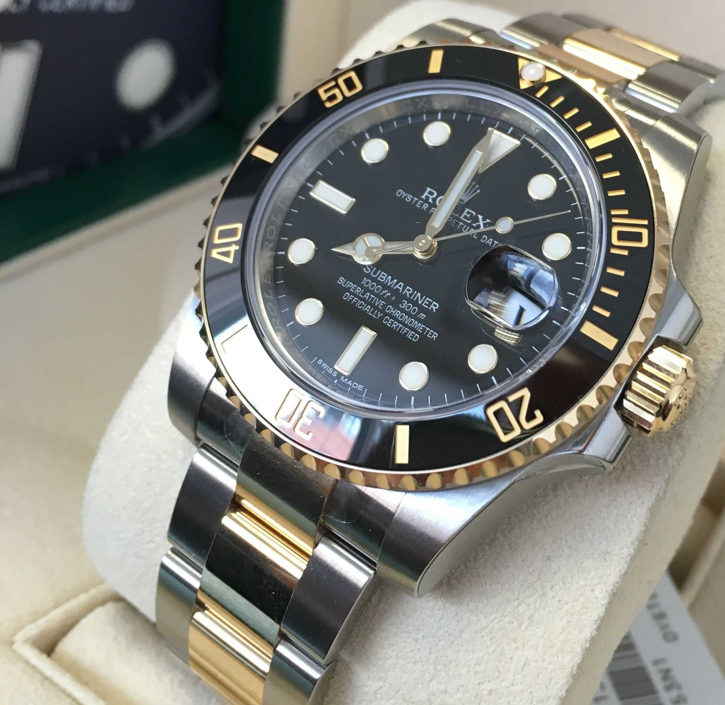 Rolex Submariner Casual/Luxury Two Tone Automatic Edition 41 mm