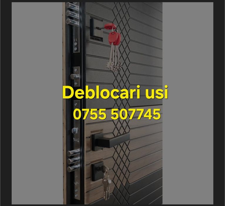 Deblocari usi in Iasi si împrejurimi in cel mai scurt timp.