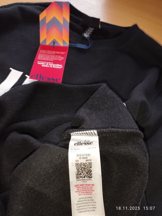 Bluza bărbați ellesse,nou