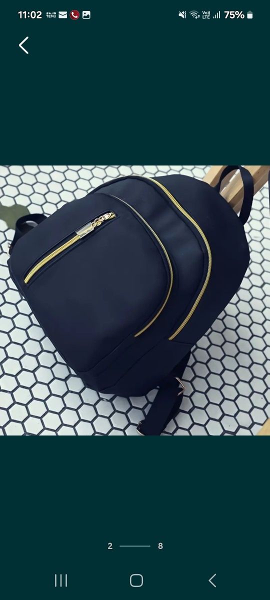 Rucsac damă oraș negru