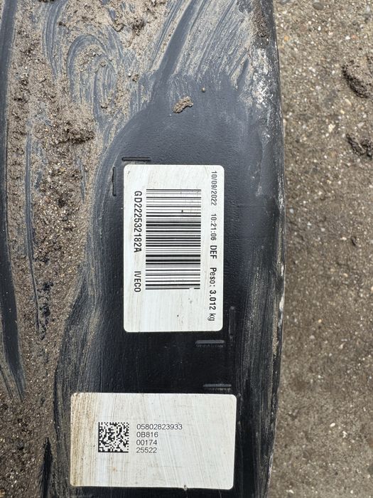 Rezervor canducte cablaj injector ad blue iveco daily 2.3 2023