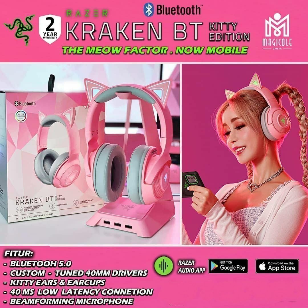 RAZER KRAKEN BT RGB Беспроводные Наушники/Гарнитура