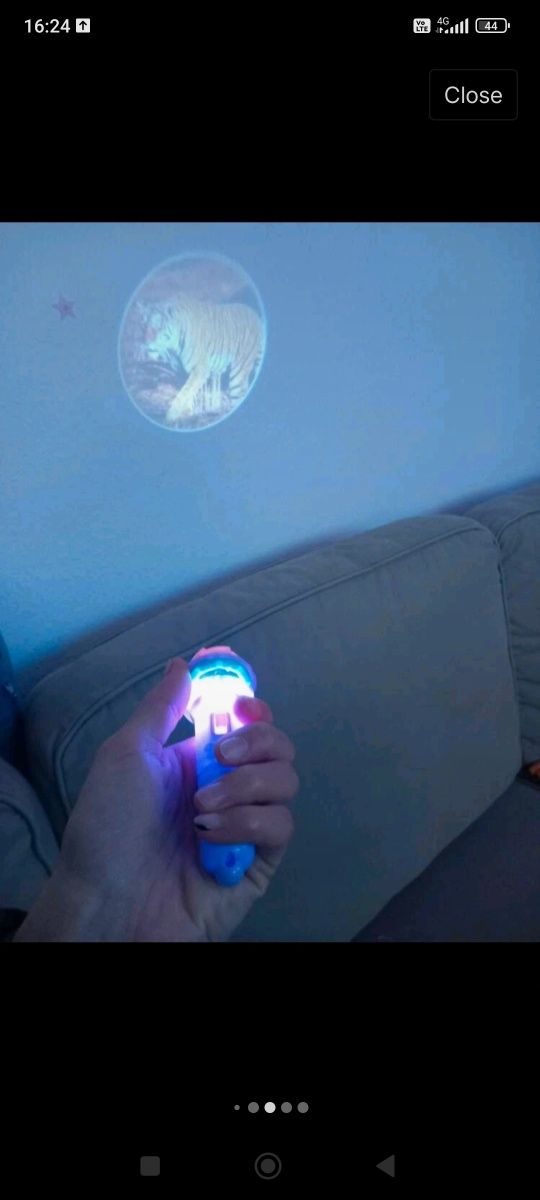 Jucarie lanterna proiector copii